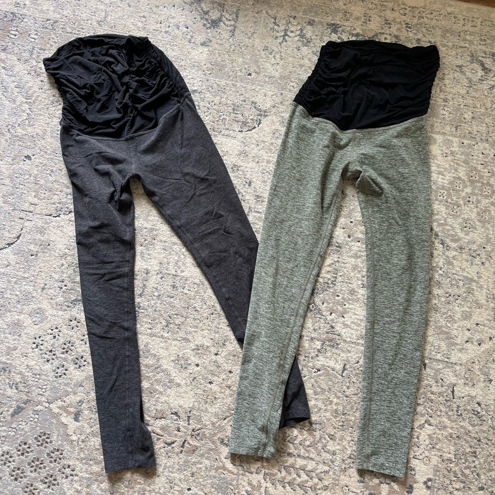 Beyond The Bump Beyond Yoga Maternity Leggings